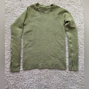 lululemon athletica Olive Long Sleeve Top
